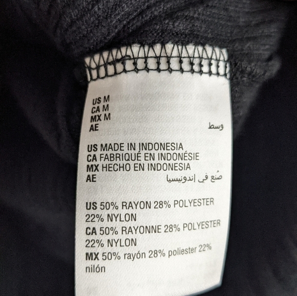 BAR III Sweater Knit Black Bodysuit - Picture 9 of 13